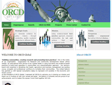 Tablet Screenshot of orcdglobal.org